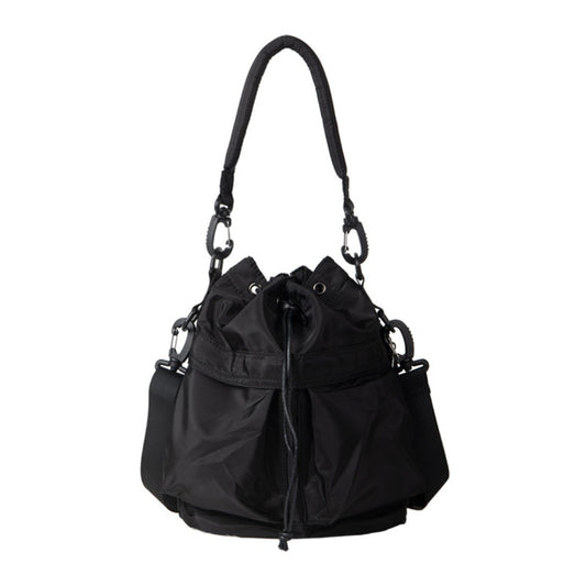 Oxford cloth pleated shoulder bag, bag women's leisure commuter hobo bag, large capacity Crossbody bag, bucket bag