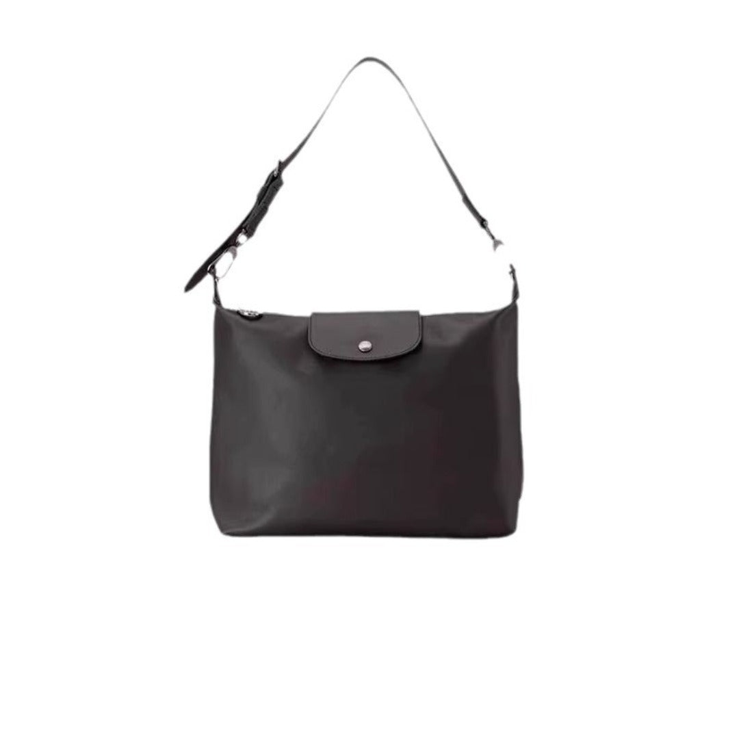 Hobo Underarm bag, boho grey women's bag, Crossbody shoulder bag, large capacity versatile women's hobo bag