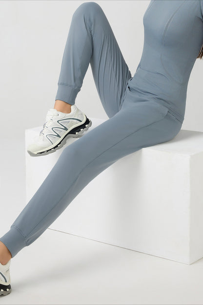 Women's High Waist Tapered Fitness Leggings