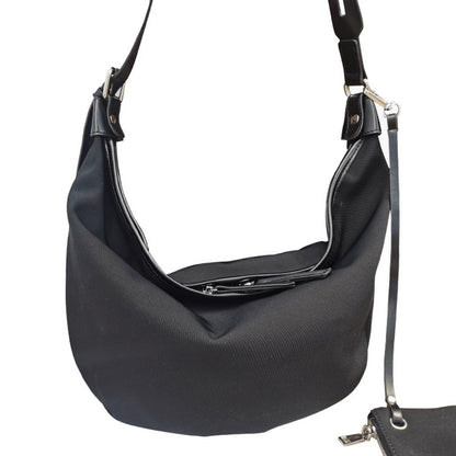 Bolso bandolera tipo slobo, bolso casual para mujer, bolso de hombro con estampado de cebra, bolso hobo 2 en 1 de gran capacidad 