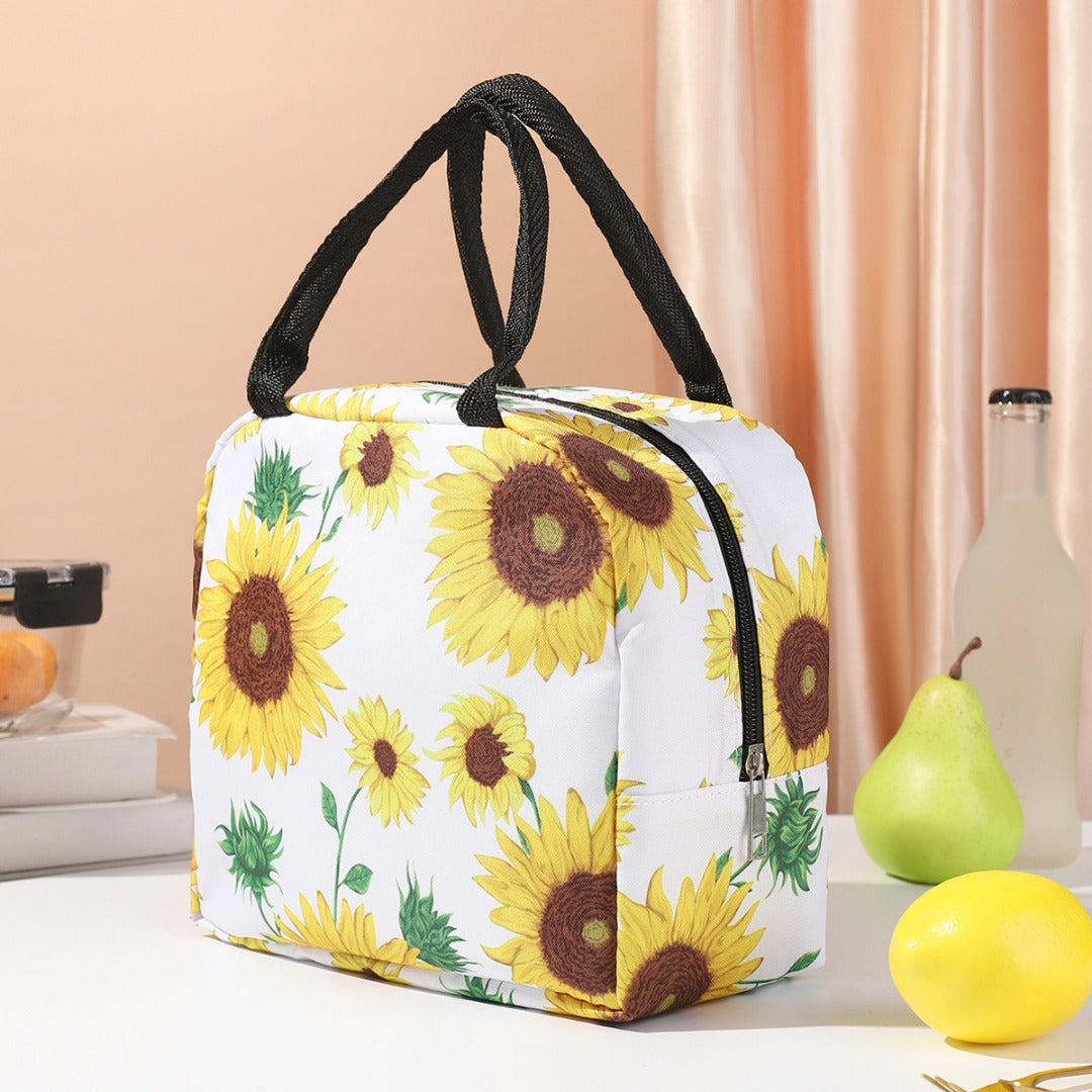 Bolsa térmica con estampado digital de alta calidad – Elegante bolsa para el almuerzo y bolsa de aluminio para hielo para mantener la frescura 