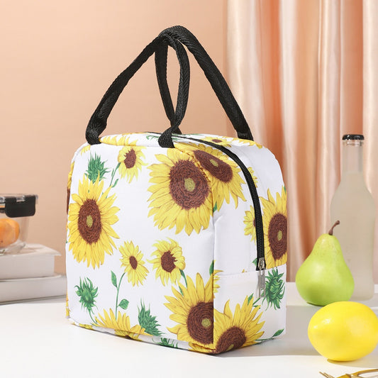 Bolsa térmica con estampado digital de alta calidad – Elegante bolsa para el almuerzo y bolsa de aluminio para hielo para mantener la frescura 