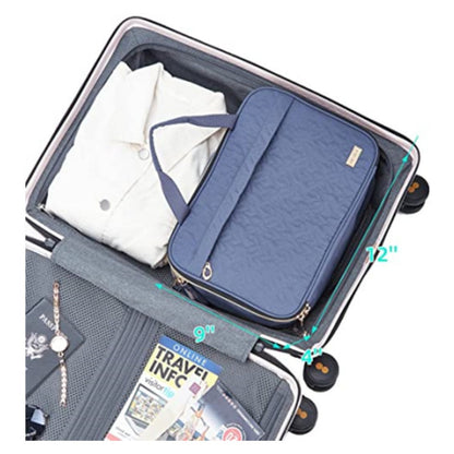 Neceser de viaje, organizadores de neceseres, bolsas de maquillaje, neceser grande de viaje, neceser de mano, bolsa de aseo, bolsa de almacenamiento, neceser de maquillaje para mujer 