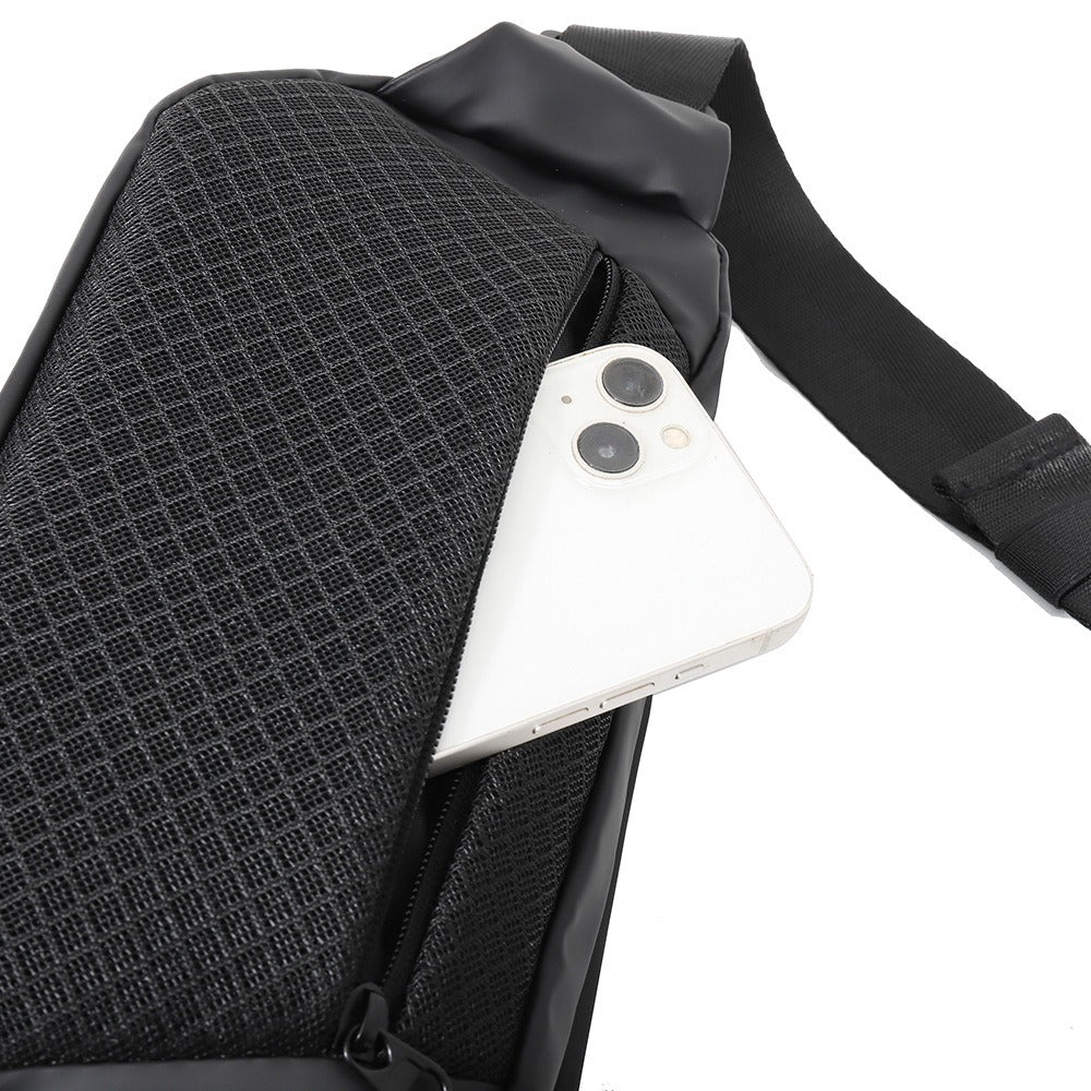 Riñonera deportiva para hombre – Bolso bandolera informal, bolso de pecho para ciclismo, bolso de pecho impermeable, bandolera, riñonera para hombre 