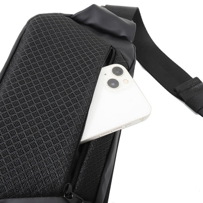 Riñonera deportiva para hombre – Bolso bandolera informal, bolso de pecho para ciclismo, bolso de pecho impermeable, bandolera, riñonera para hombre 