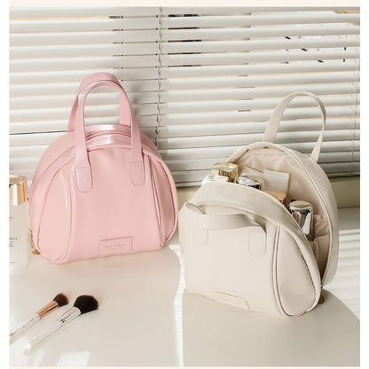 Neceser de maquillaje, bolsa de cosméticos impermeable, bolsa para guardar productos de cuidado de la piel, neceser de viaje portátil de gran capacidad, organizador de neceseres de maquillaje. 