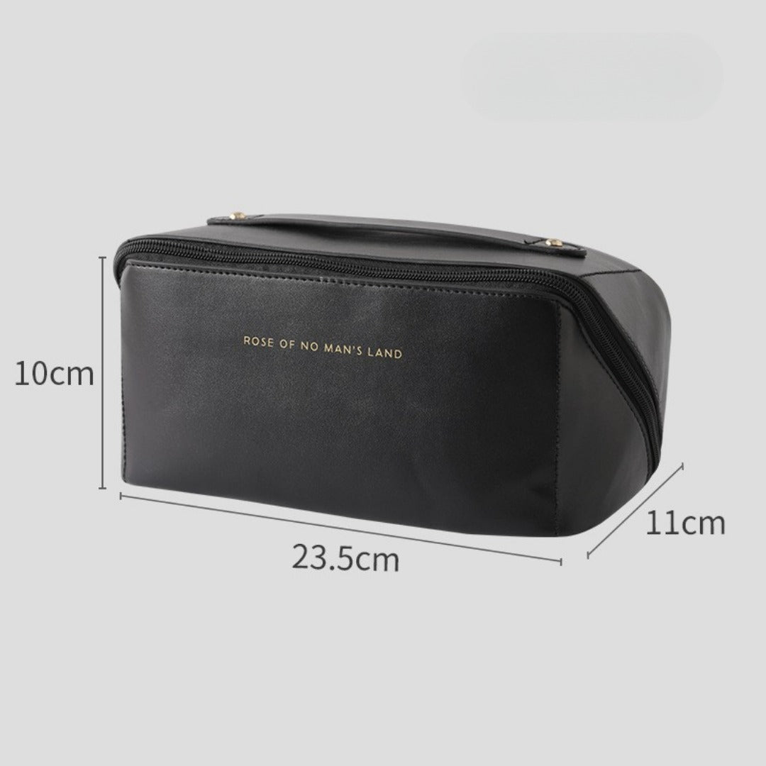 Makeup bag organizers,stylish cosmetic bag, large capacity portable versatile travel products toilet bag woman, makeup bag with compartments,
