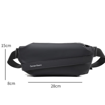 Riñonera deportiva para hombre – Bolso bandolera informal, bolso de pecho para ciclismo, bolso de pecho impermeable, bandolera, riñonera para hombre 