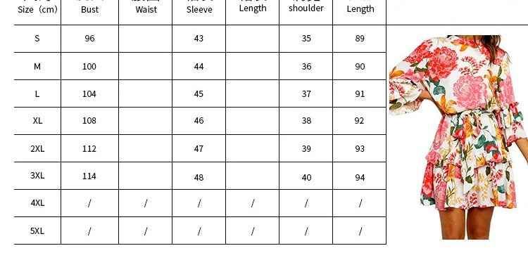 Printed round Neck Shirt dress