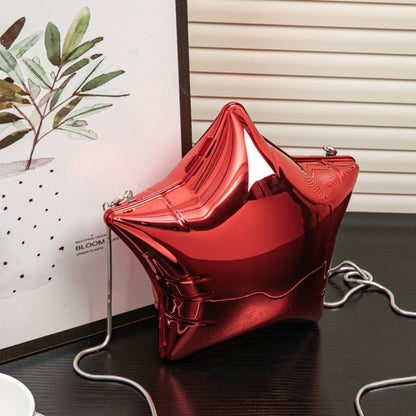 Bolso de noche con cadena de pentagrama plateado, monedero pequeño de acrílico, monedero para llaves y pintalabios, bolso bandolera para fiesta, bolso de fiesta, bolso de mano para graduación, bolso de boda 