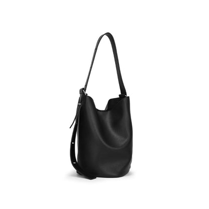 Bucket bag ladies simple, large capacity shoulder bag, versatile hobo bag with crossbody strap