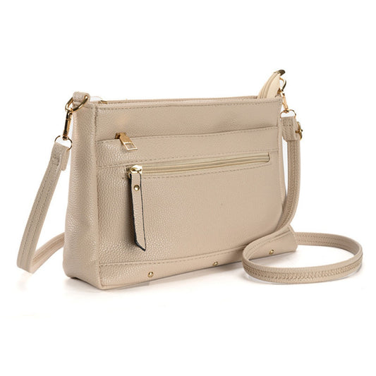 Stylish and simple shoulder Crossbody bag, women's small versatile zipper crossbody purse, stylish small square bag