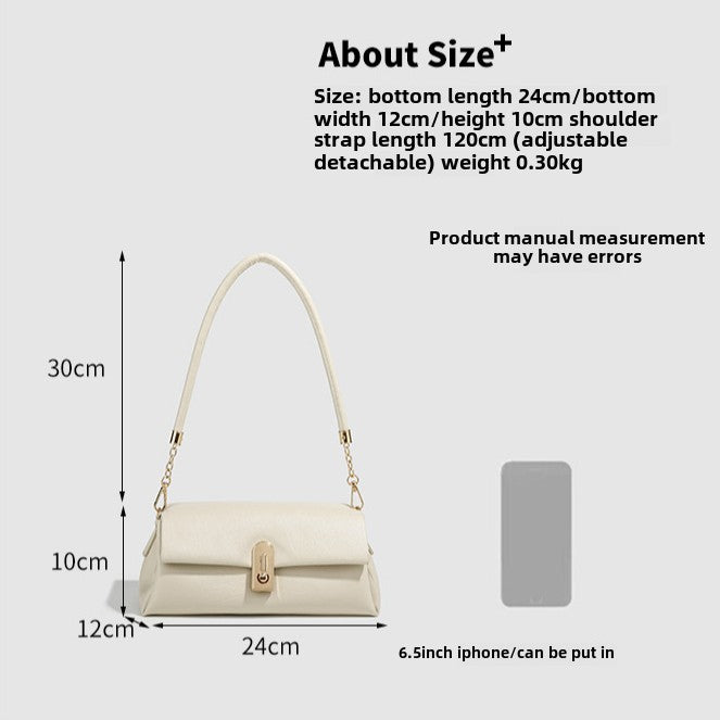 Bolso bandolera pequeño color beige, bolso de hombro blanco glaciar para mujer, bolso de mano para desplazamientos diarios, bolso hobo versátil para mujer 