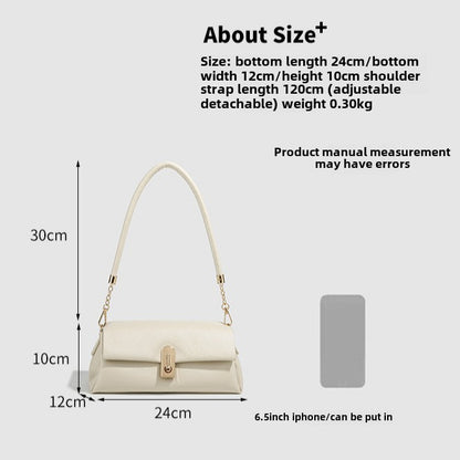 Bolso bandolera pequeño color beige, bolso de hombro blanco glaciar para mujer, bolso de mano para desplazamientos diarios, bolso hobo versátil para mujer 