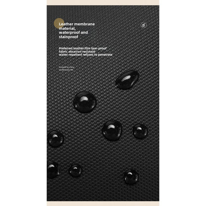 Large capacity passport bag, multi-function document storage bag, PU waterproof travel storage bag, anti-theft tote certificate bag.