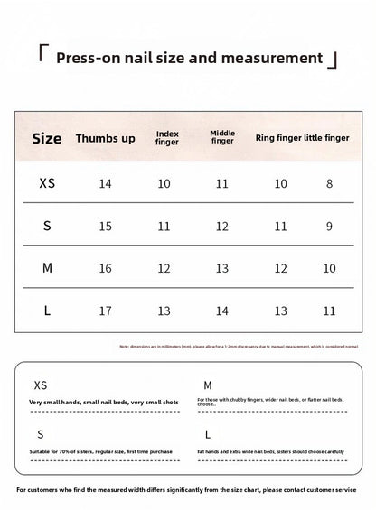 Christmas handmade nail wear boutique high-end nail art fake nail flakes autumn and winter