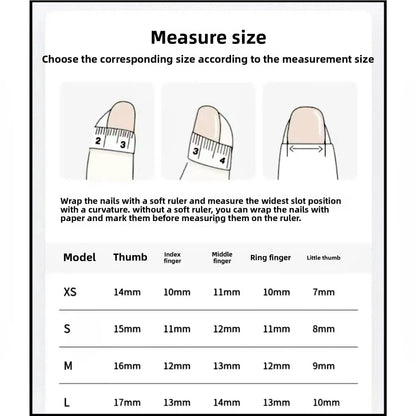 0943- Handmade press on nails fake nails removable