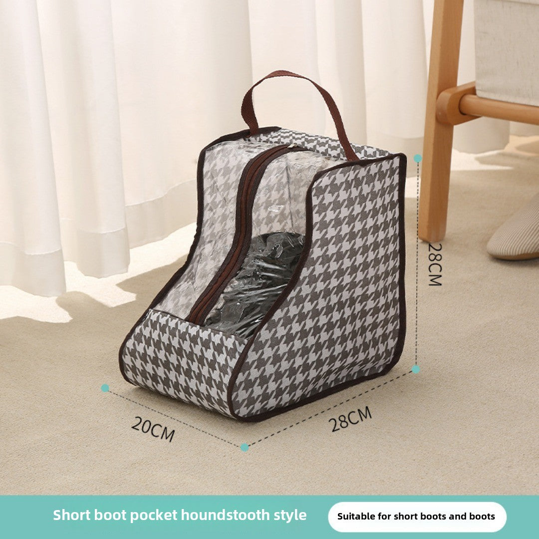 Bolsa para guardar zapatos, bolso multifuncional transparente para zapatos, bolsa para zapatos a prueba de polvo y humedad, bolsa protectora para botas altas y cortas. 