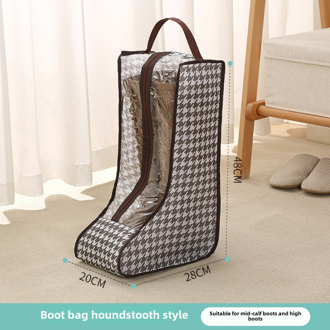 Bolsa para guardar zapatos, bolso multifuncional transparente para zapatos, bolsa para zapatos a prueba de polvo y humedad, bolsa protectora para botas altas y cortas. 