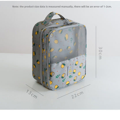 Bolsa de gran capacidad para guardar hasta tres pares de zapatos, práctica bolsa de tela Oxford, impermeable, tipo maleta con ruedas. 