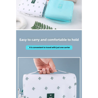 Neceser con compartimentos para artículos húmedos y secos, bolsa de viaje unisex, neceser de gran capacidad con cierre de gancho, impermeable. 