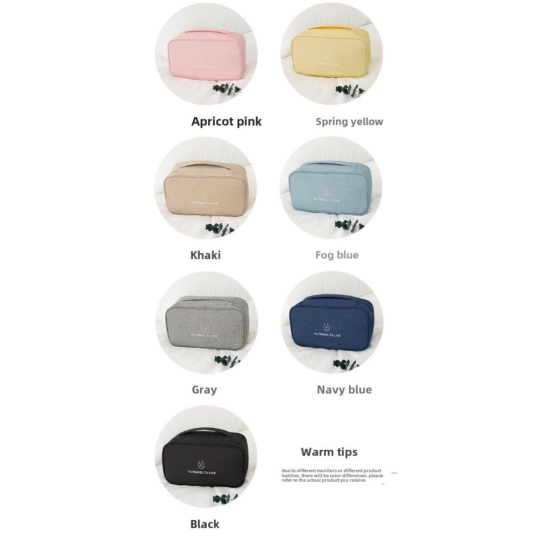 Oxford cloth underwear and socks storage bag, modern simple and fashionable large-capacity convenient finishing bag, underwear storage bag