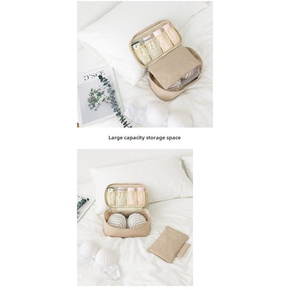 Oxford cloth underwear and socks storage bag, modern simple and fashionable large-capacity convenient finishing bag, underwear storage bag