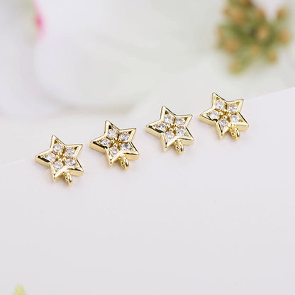 Gold Star Hoop Earrings for Women earringEarrings for WomenGold Star EarringsGold Star Earrings for WomenStar Earrings for Women