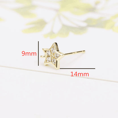 Gold Star Hoop Earrings for Women earringEarrings for WomenGold Star EarringsGold Star Earrings for WomenStar Earrings for Women