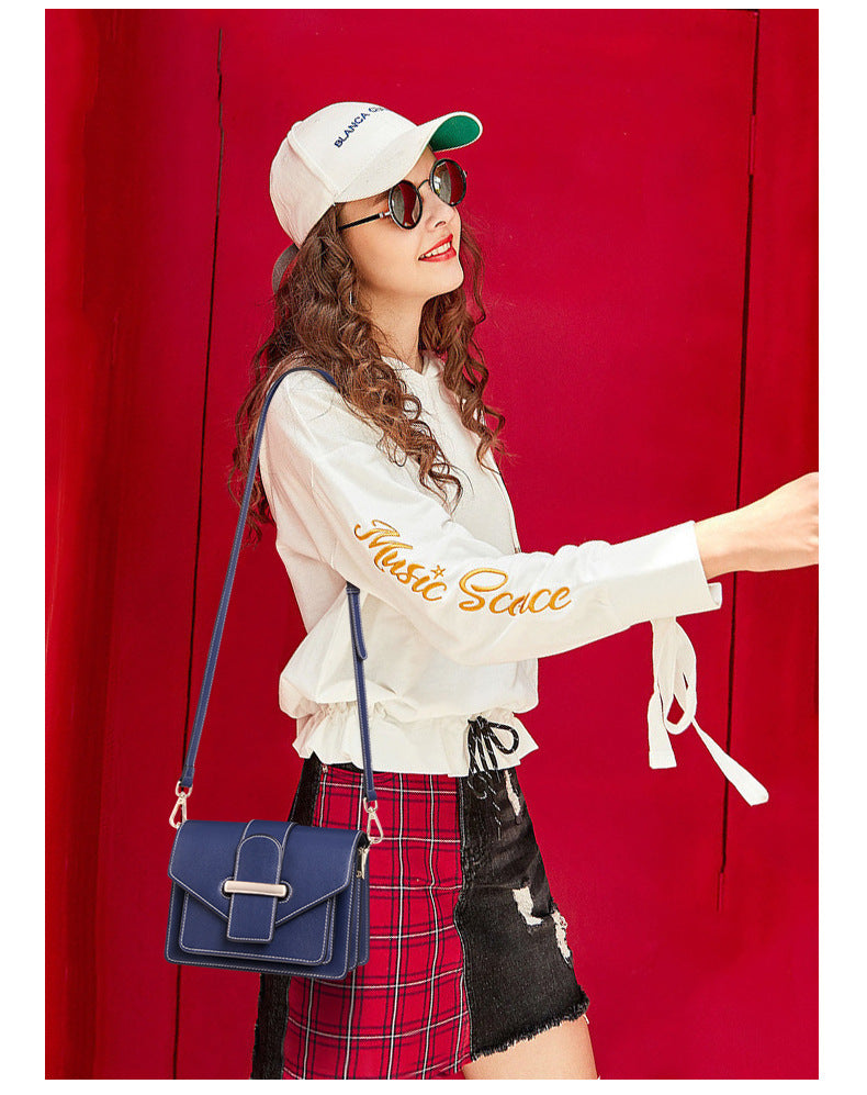 Genuine leather messenger bag fashion crossbody shoulder bag