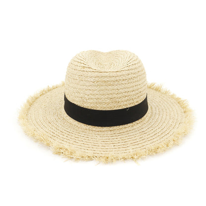 Handmade Crochet Straw Hat Sun Shade Proof Fisherman Hat, Crochet Straw HatFisherman HatHandmade HatHat Sun Shade Proof
