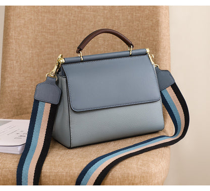 Bolso de mano de piel de vacuno, bandolera de piel 8853