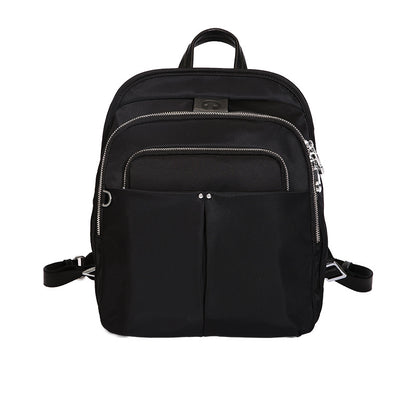 Mochila de viaje unisex para exteriores, de nailon impermeable, tamaño mediano, antirrobo