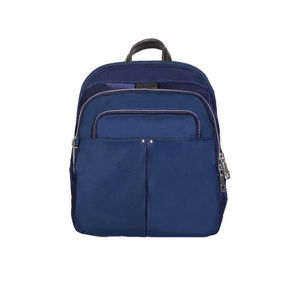 Mochila de viaje unisex para exteriores, de nailon impermeable, tamaño mediano, antirrobo