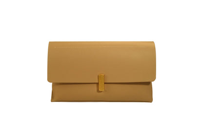 Bolso bandolera pequeño de piel auténtica para mujer, estilo clásico y moderno.