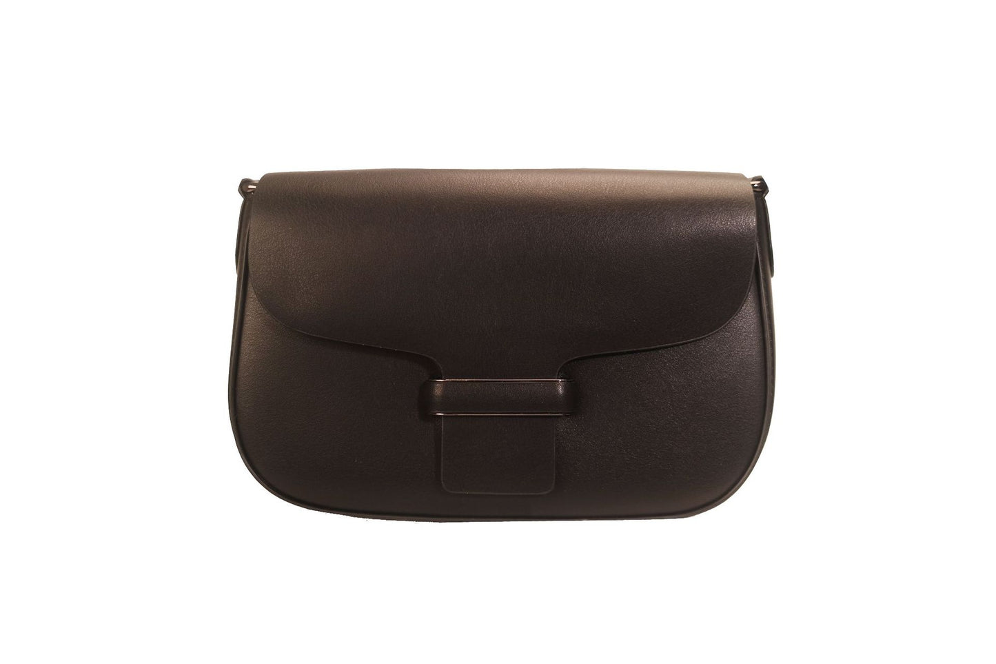 Genuine leather small shoulder bag for women trendy classic style hobo