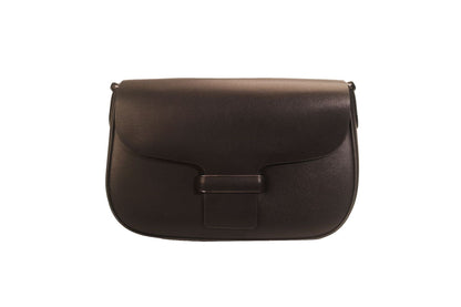 Genuine leather small shoulder bag for women trendy classic style hobo