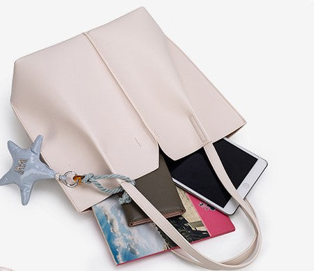 Bolso Hobo Sólido, Bolso de Hombro, Bolso Tote Sencillo y Elegante para Mujer, Gran Capacidad