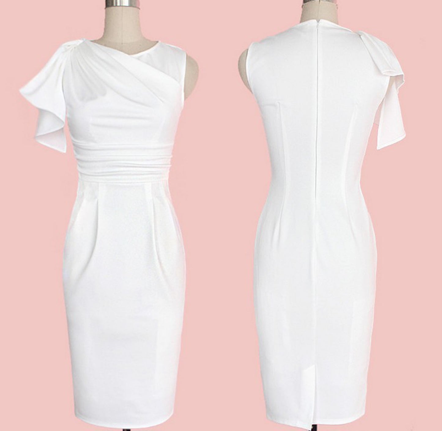 Vestido de noche midi DR08210402