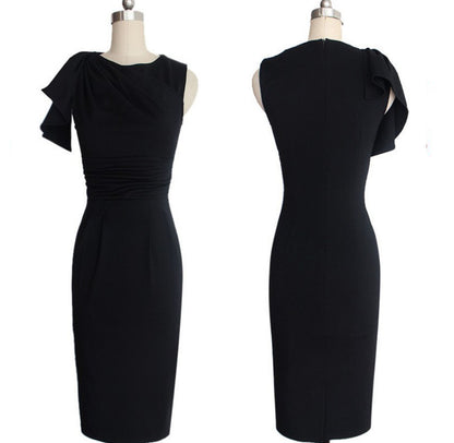 Vestido de noche midi DR08210402