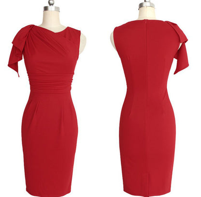 Vestido de noche midi DR08210402