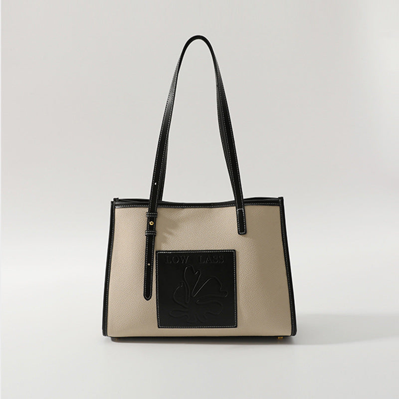 Bolso tote para mujer, moderno, sencillo, de gran capacidad, bolso de hombro para mujer 8001