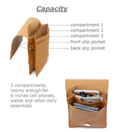 Women Small Crossbody Purse Cell Phone Pouch 2078-3TN