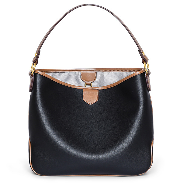 Bolso hobo de piel auténtica, bolso de viaje moderno de gran capacidad 5740