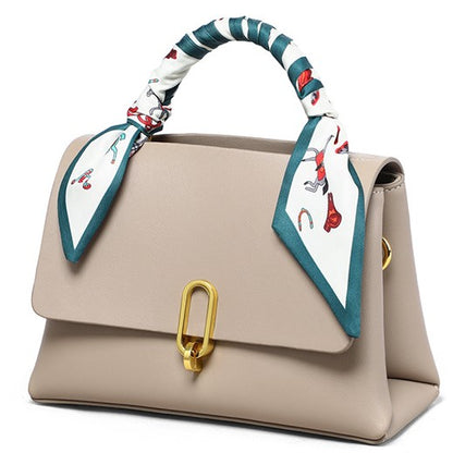 Bolso bandolera de piel auténtica para mujer